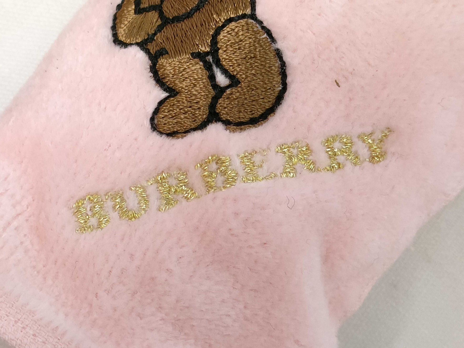 BURBERRY Towel Handkerchief and Plush Toy Set 