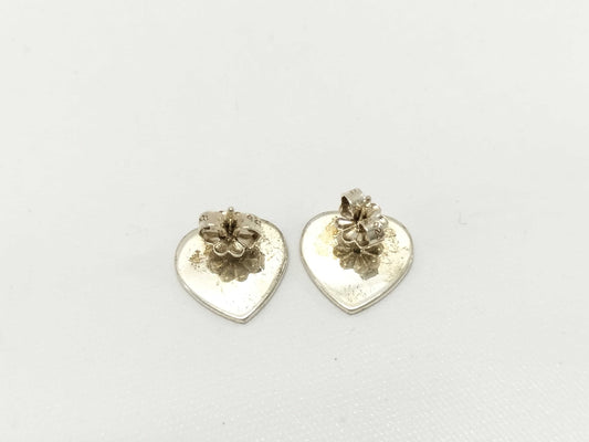 Tiffany & Co. Heart Earrings, SV925, 3.4g