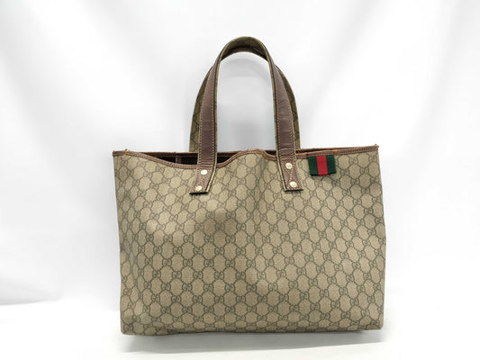 GUCCI GG Supreme PVC 211134 Tote Bag