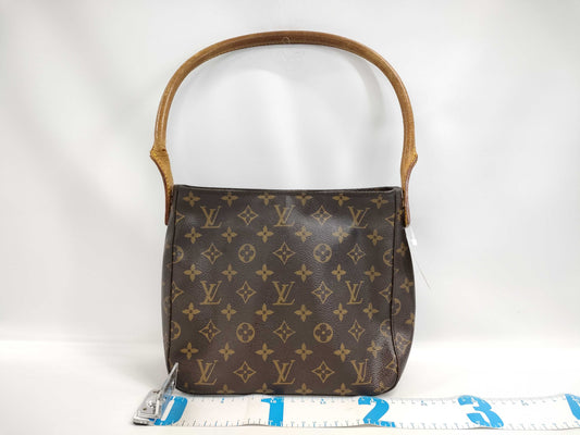 LOUIS VUITTON Monogram M51146 Looping MM Handbag