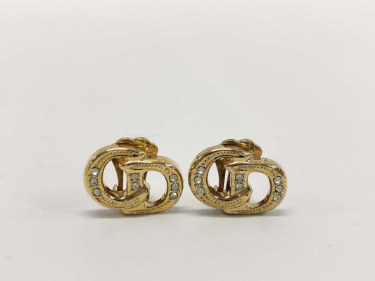 Dior logo earrings