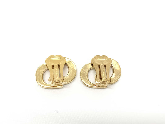 Dior logo earrings