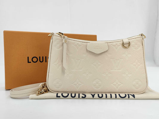 LOUIS VUITTON Monogram Empreinte Easy Pouch/M81066/RFID Verified Shoulder Bag
