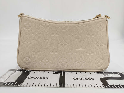 LOUIS VUITTON Monogram Empreinte Easy Pouch/M81066/RFID Verified Shoulder Bag