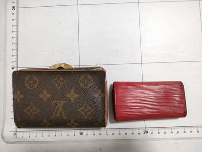 LOUIS VUITTON Epi Wallet Epi/Key Case*2 Verni/Key Case 4 Pieces Key Case Key Case / Key Ring