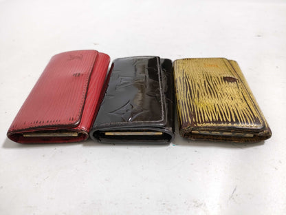 LOUIS VUITTON Epi Wallet Epi/Key Case*2 Verni/Key Case 4 Pieces Key Case Key Case / Key Ring