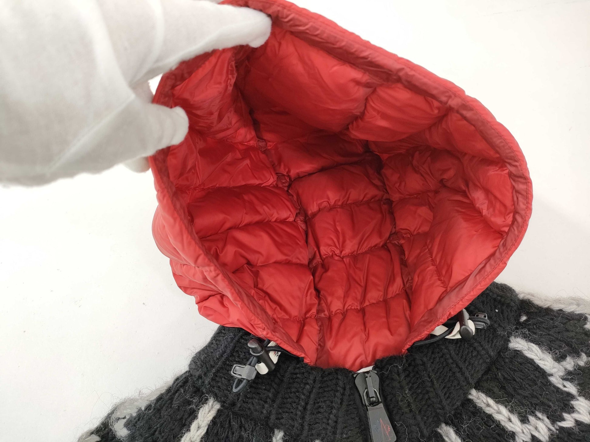 MONCLER Down Knit Top