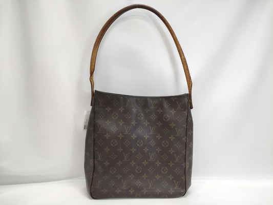 LOUIS VUITTON Monogram M51145 Looping GM Shoulder Bag
