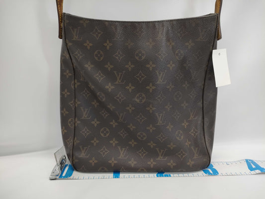 LOUIS VUITTON Monogram M51145 Looping GM Shoulder Bag