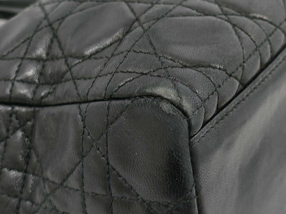 Dior Lady Dior Leather/Hand Handbag