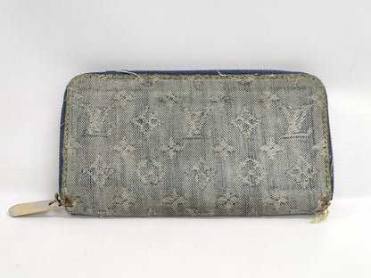 LOUIS VUITTON M95341 Denim Zippy Wallet