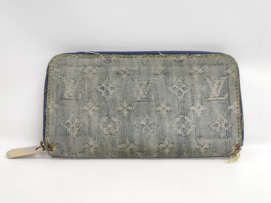 LOUIS VUITTON M95341 Denim Zippy Wallet
