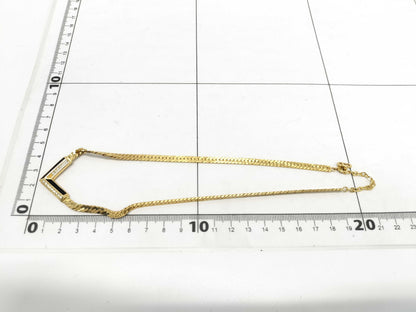 Dior V Rhinestone Necklace