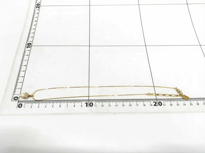 SAINT LAURENT faux pearl necklace