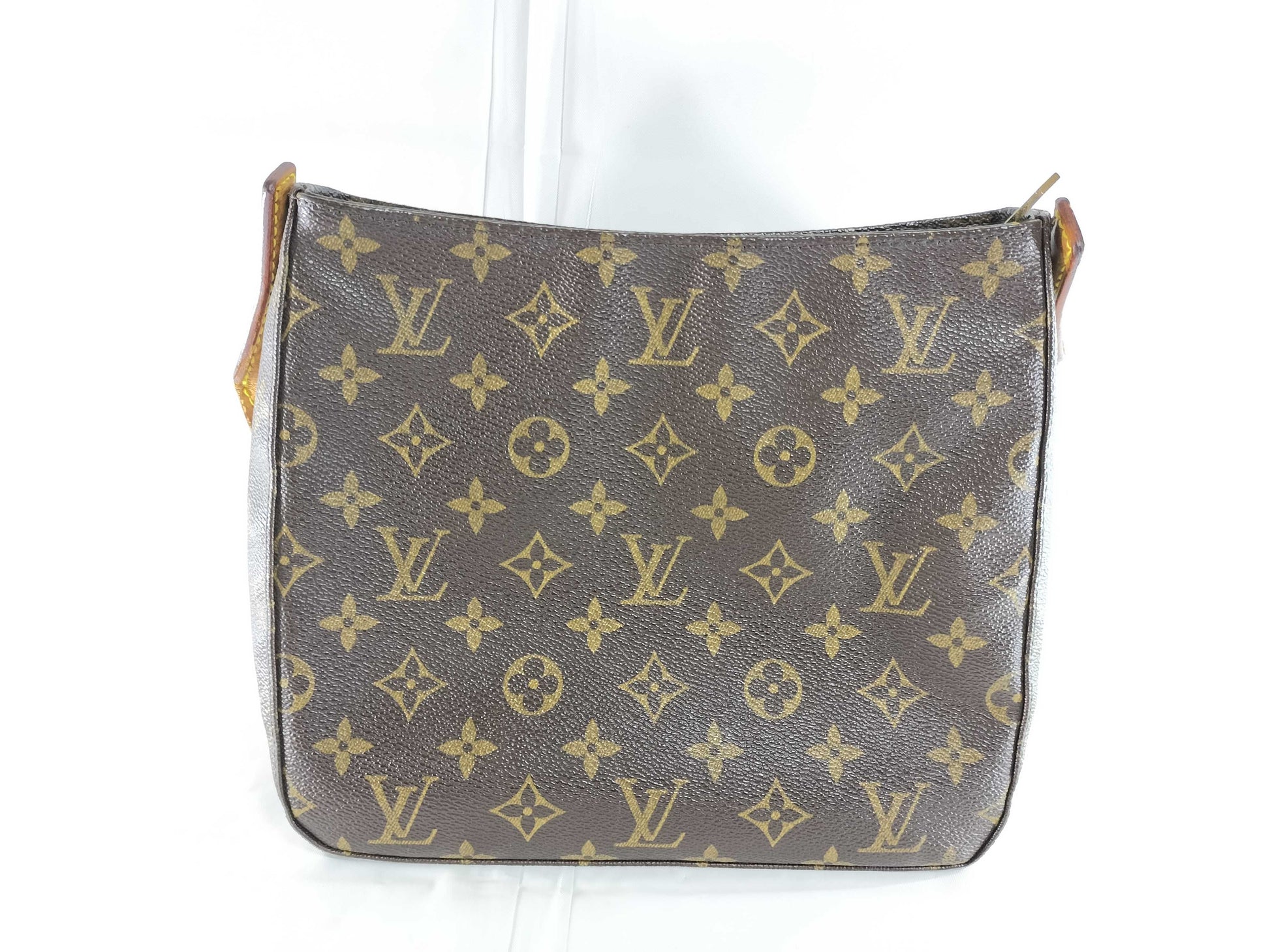 LOUIS VUITTON Monogram M51145 Looping GM Shoulder Bag