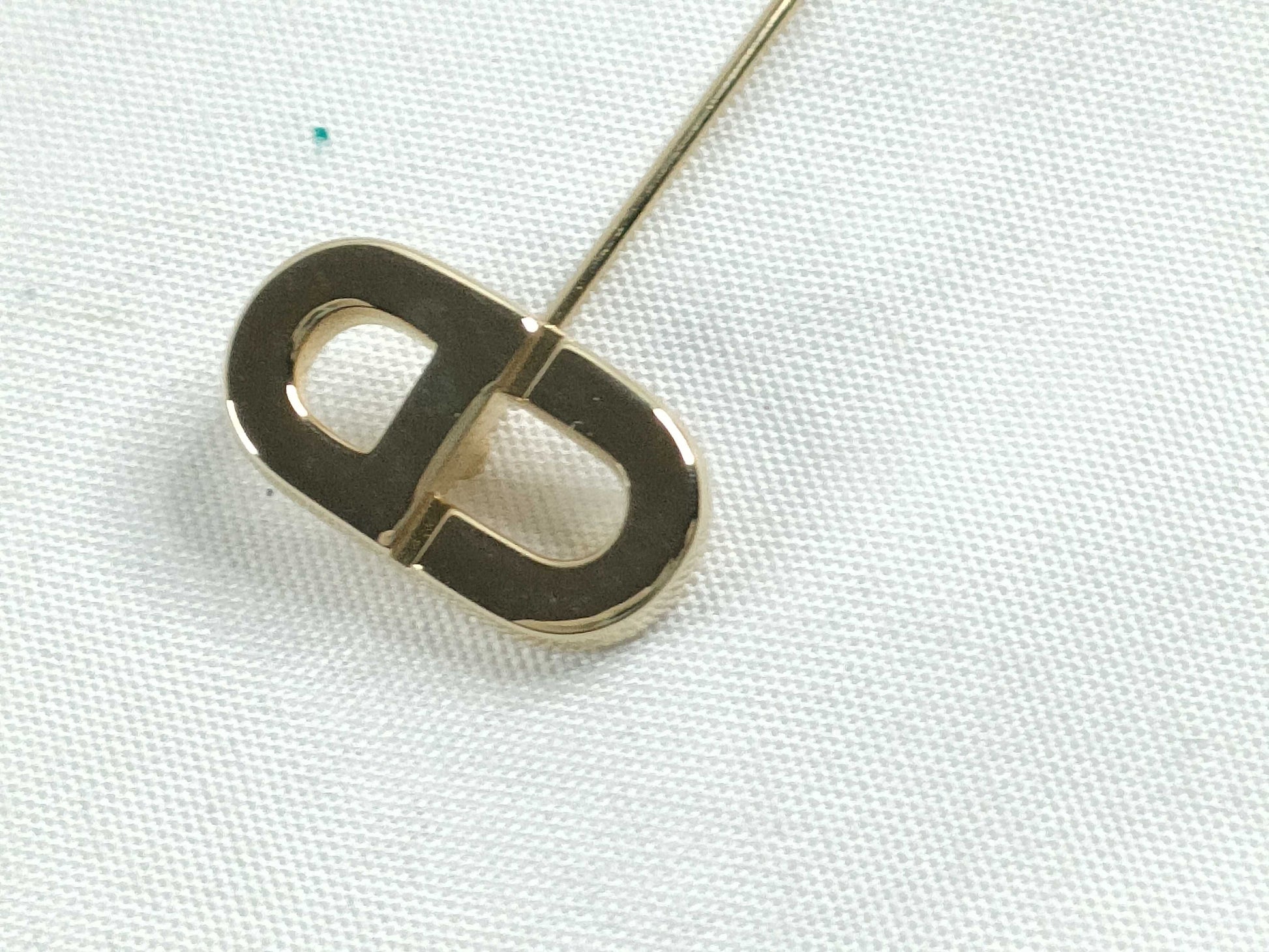 Dior pin brooch CD logo brooch