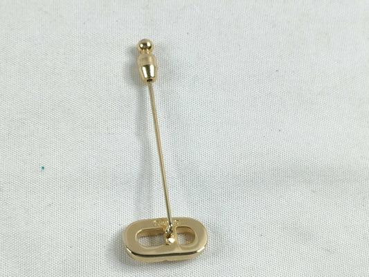 Dior pin brooch CD logo brooch