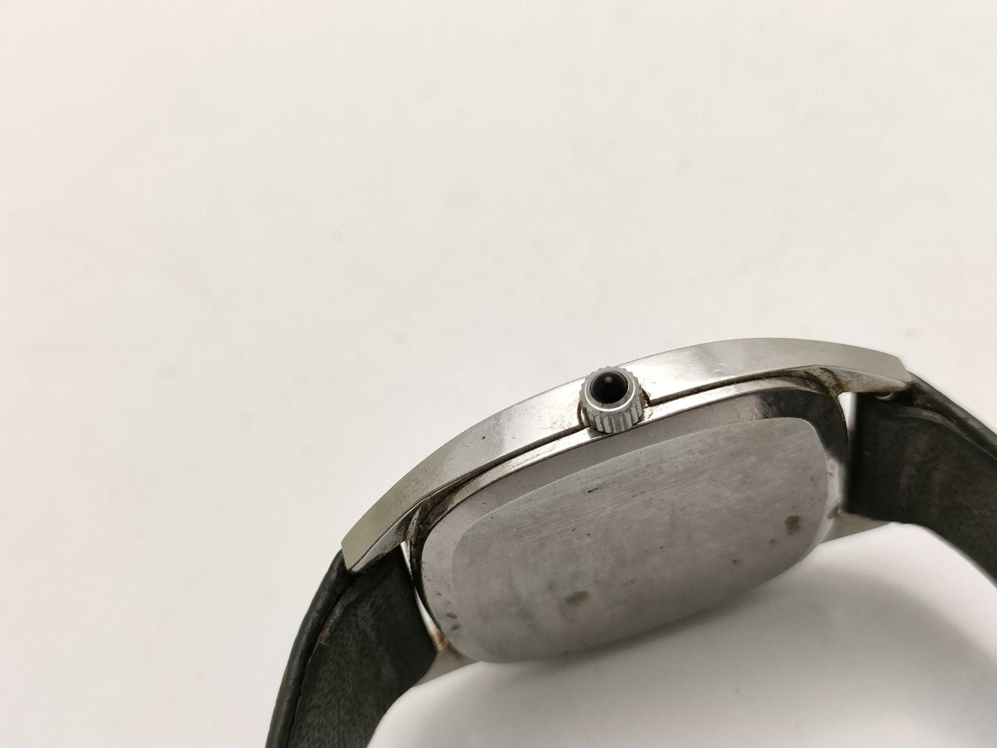 OMEGA De Ville Silver Dial Stainless Steel x Leather/Hand-Wound Women's Watch