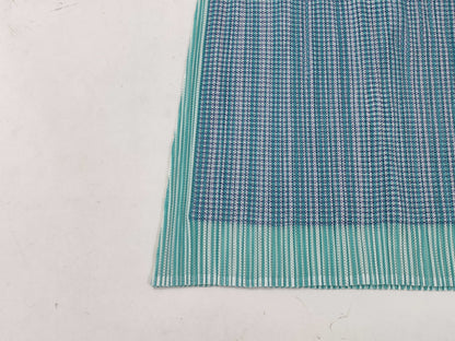 ISSEY MIYAKE Pleats Please Striped Skirt Green Skirt