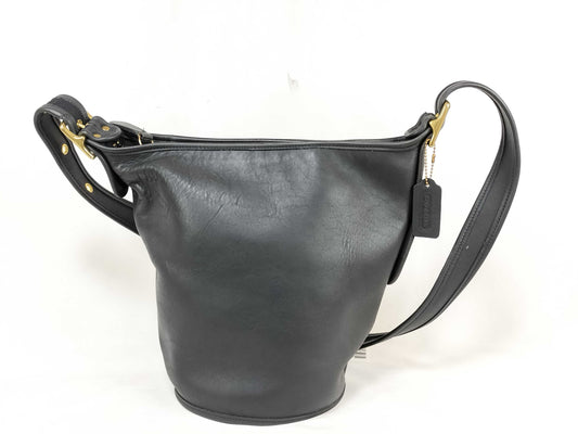 COACH Old Coach 9953 Black Shoulder Bag Handbag