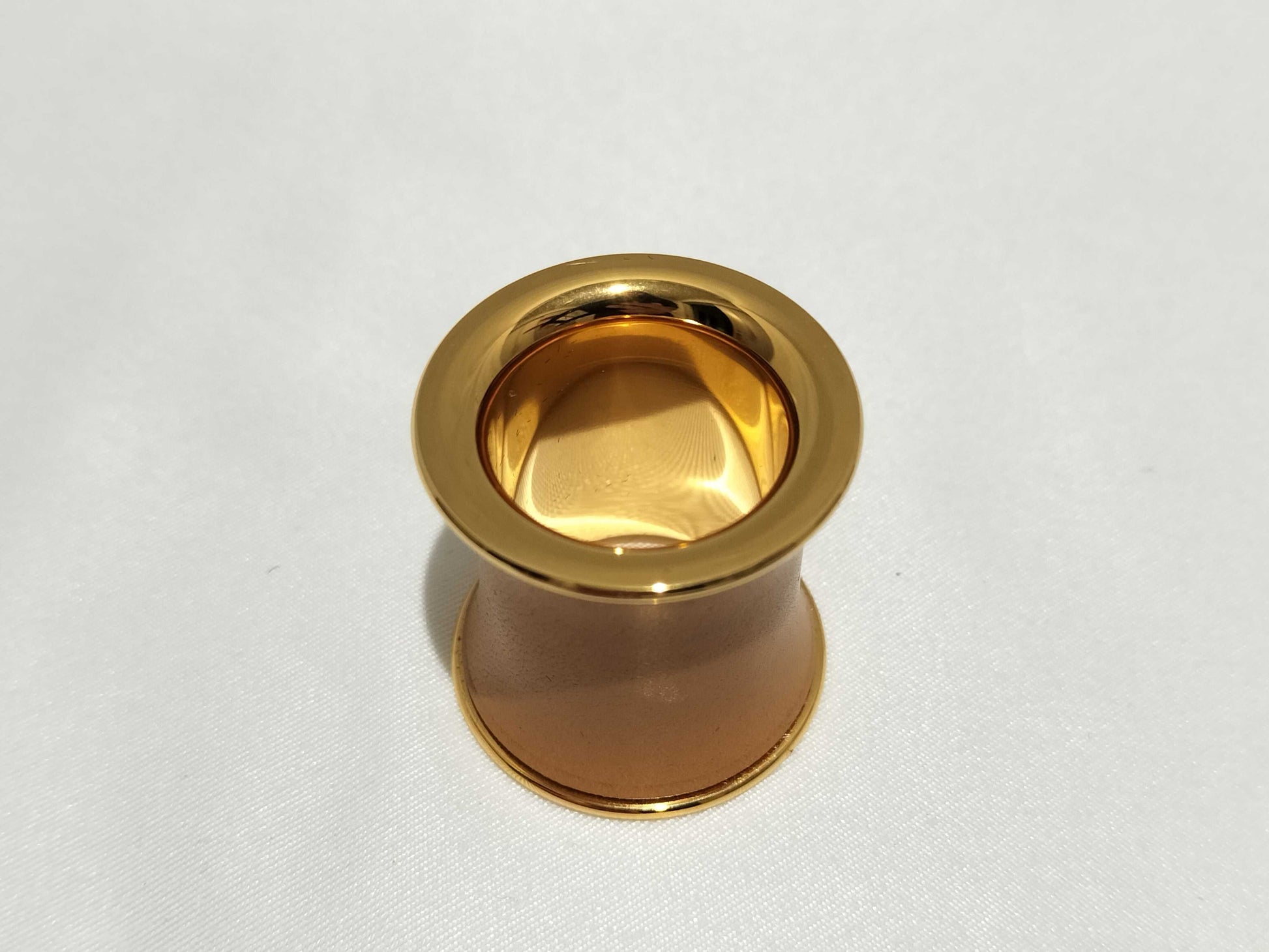 HERMES Scarf Ring Leather Other Accessories