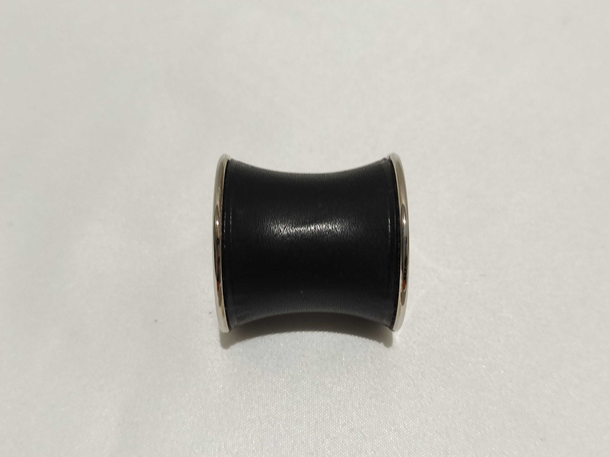 HERMES Scarf Ring Leather Other Accessories