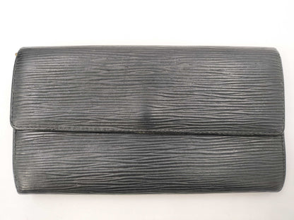 LOUIS VUITTON Epi Wallet Porte Monnaie Credit Wallet