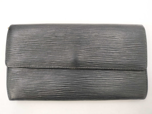 LOUIS VUITTON Epi Wallet Porte Monnaie Credit Wallet