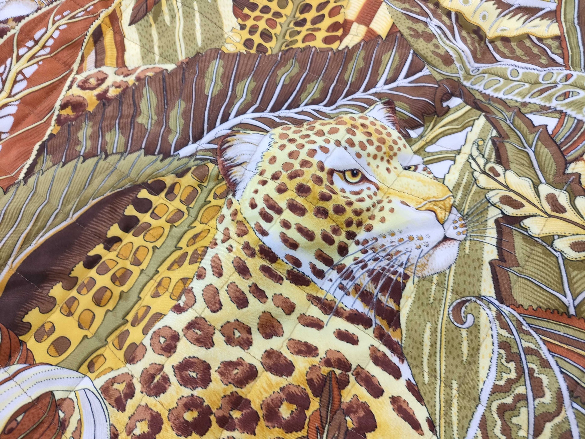 Salvatore Ferragamo Tiger Print Jacket
