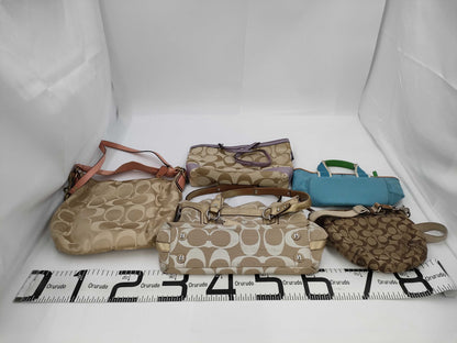 COACH Signature Bag 5-Piece Bag