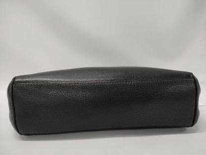 LOEWE Leather Second Bag Black Pouch