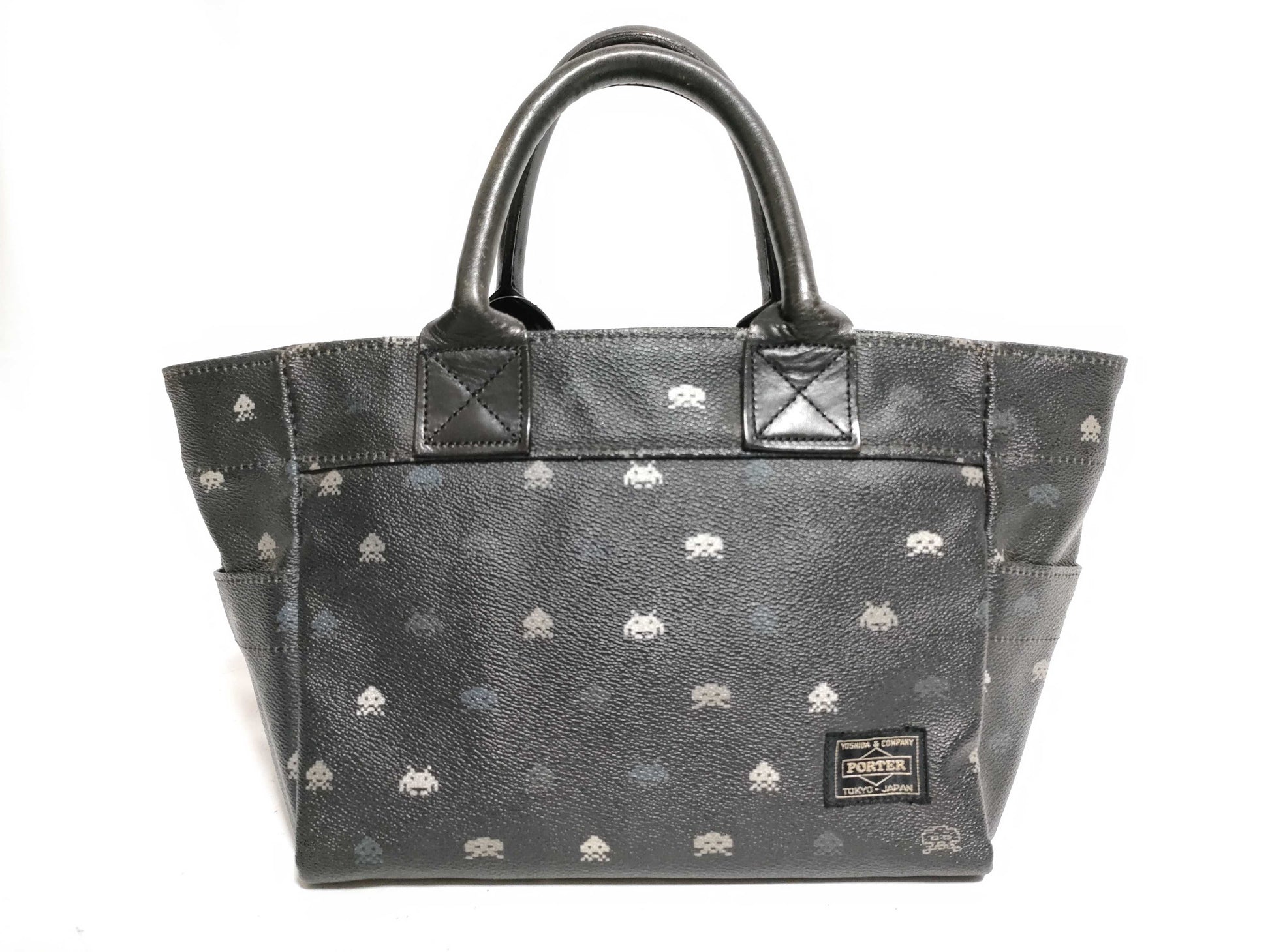 PORTER Invaders Collaboration Leather Handbag Handbag Handbag