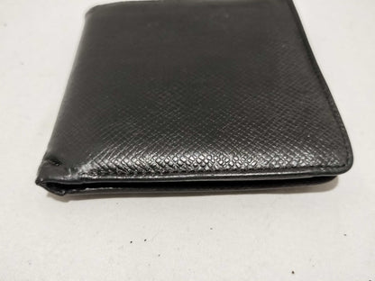 LOUIS VUITTON Taiga Porte Carte Credit Wallet