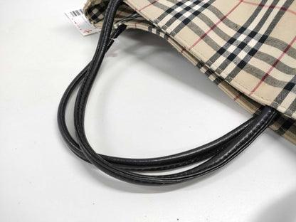 BURBERRY Nova Check Tote Bag
