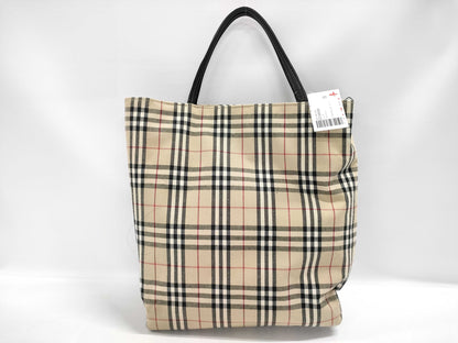 BURBERRY Nova Check Tote Bag