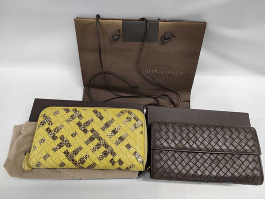 BOTTEGA VENETA Intrecciato Long Wallet*2 Wallet