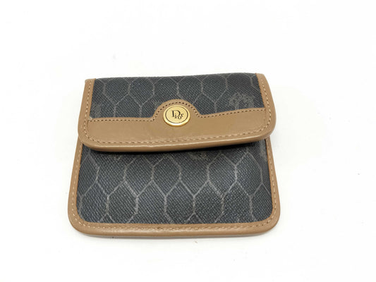Dior Honeycomb Coin Case Coin Case