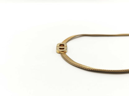 Dior CD logo choker necklace