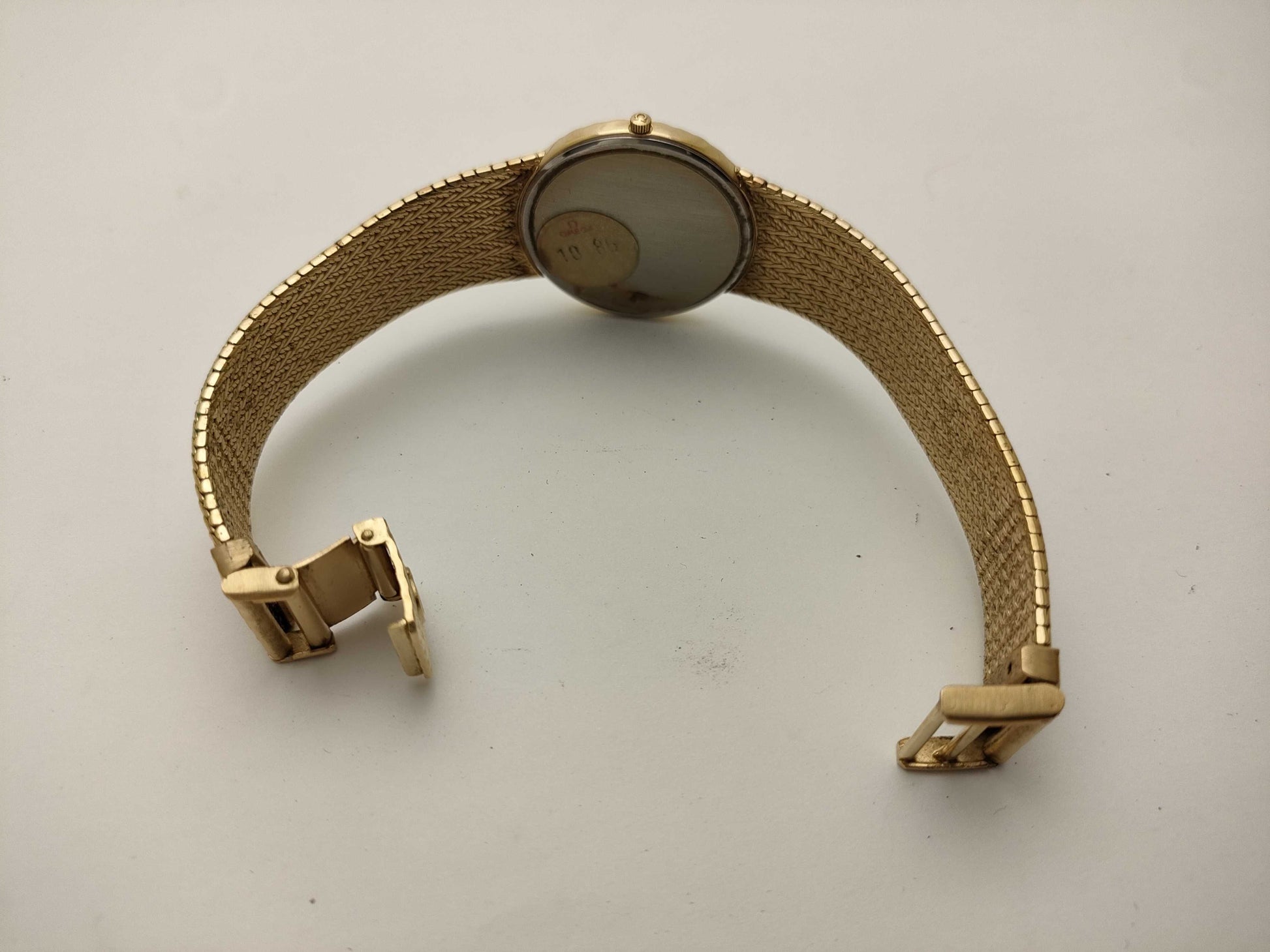 OMEGA Devil Mesh Bracelet GP Quartz Women's Watch