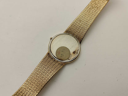 OMEGA Devil Mesh Bracelet GP Quartz Women's Watch