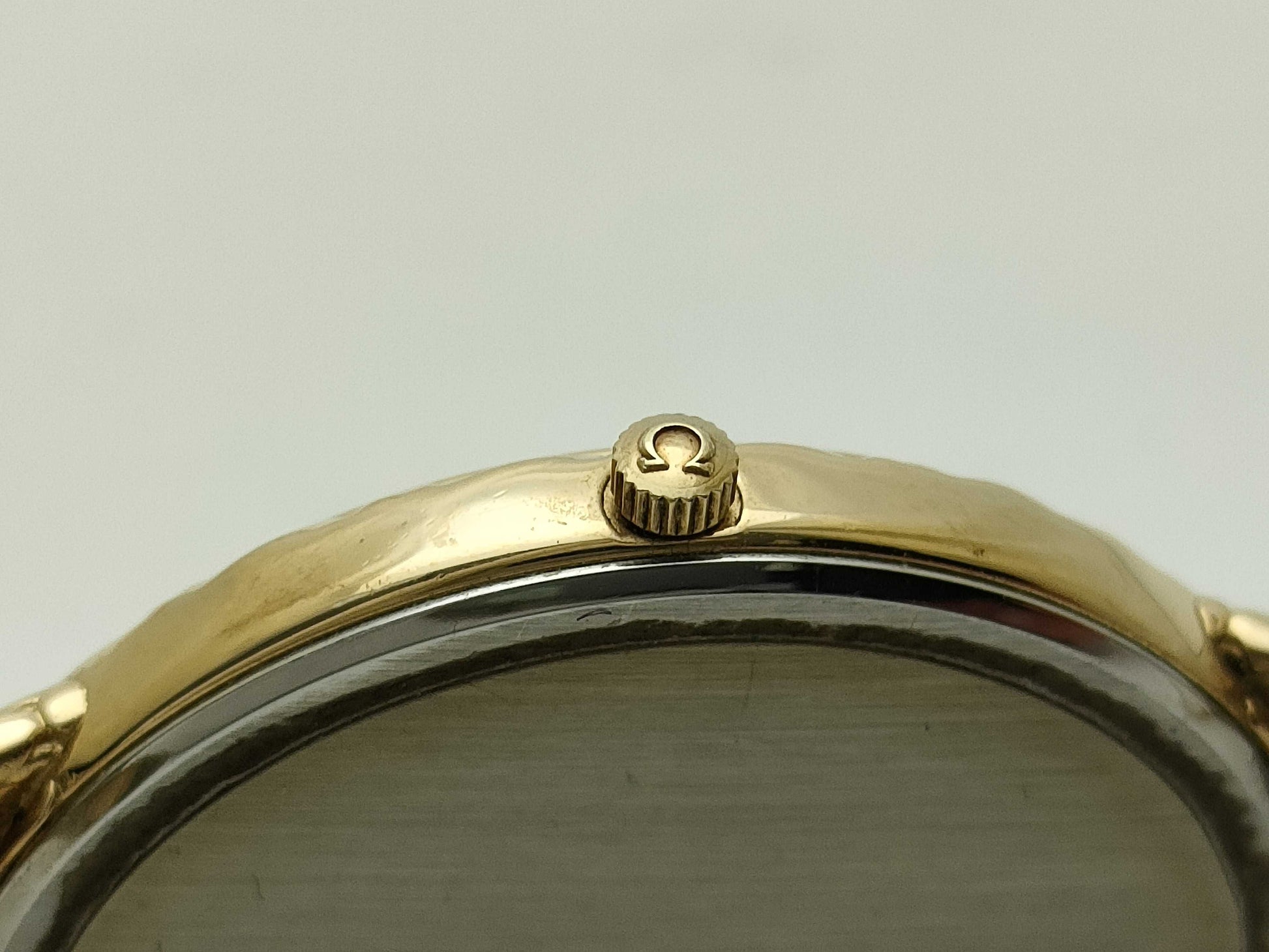 OMEGA Devil Mesh Bracelet GP Quartz Women's Watch