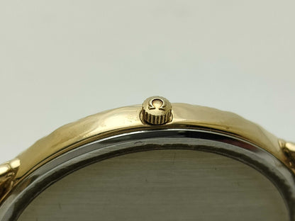 OMEGA Devil Mesh Bracelet GP Quartz Women's Watch