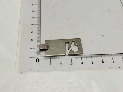 GUCCI 925 Plate Top Pendant Top