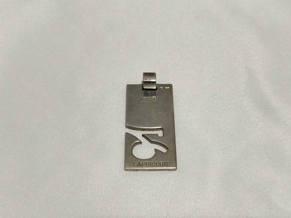 GUCCI 925 Plate Top Pendant Top