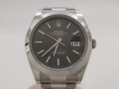 ROLEX 126300 42C1S389 Slate Dial Men's Watch