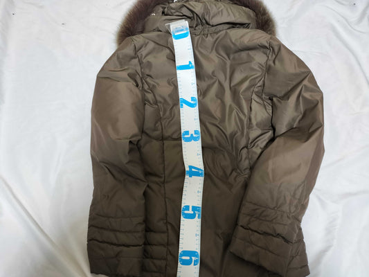 MONCLER tissu material stoff tessuto women's down coat jacket