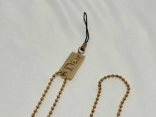 Dior necklace charm