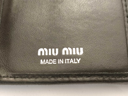 Miu Miu Burberry Coach wallets, total of 3 denim Nova check wallets