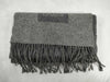 LOUIS VUITTON Scarf Logo 100% Cashmere Gray Scarf