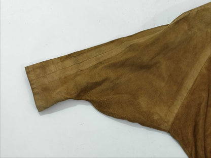 HERMES Pigskin Dolman Sleeve Leather Jacket Mouton Jacket